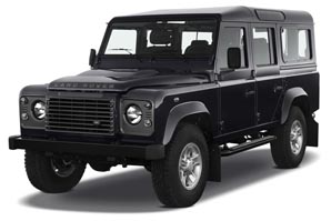 Land Rover Defender Doppelkabine Fahrgestell mit Fahrerhaus Neuwagen