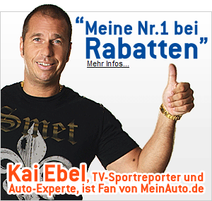 Kai Ebel, TV-Sportreporter und Auto-Experte, ist Fan von MeinAuto.de