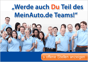 Werde Teil des MeinAuto.de Teams - Offene Stellen bei MeinAuto.de