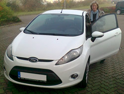 Barbara H. aus Rostock über ihren neuen Ford Fiesta Trend