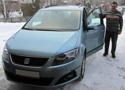 Dieter R. aus Gerstetten über seinen neuen Seat Alhambra
