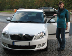 Andreas und Julia W. aus Weimar über ihren Skoda Fabia Combi