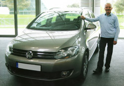 Wolfgang S. aus Bremen  über seinen neuen VW Golf Plus