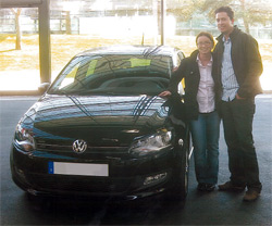 Melanie W. aus Wiesbaden über ihren neuen Volkswagen Polo Team