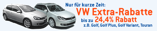VW Extra-Rabatte