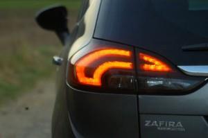 Der neue Opel Zafira Tourer 2012 Rückleuchte