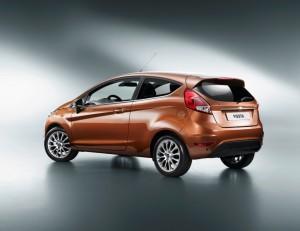 Der neue Ford Fiesta mit Facelift 2012 - Hinten