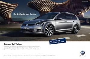 VW Golf 7 Variant Kampagne
