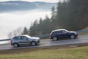 BMW X3 Audi SQ5 Test