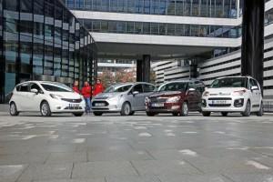 Nissan Note Ford B-Max Skoda Roomster Citroen C3 Picasso Test