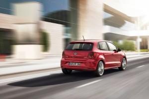 VW Polo 2015 außen hinten dynamisch