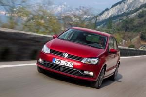 VW Polo 2015 außen vorne dynamisch