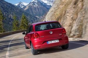 VW Polo 2015 haußen hinten dynamisch