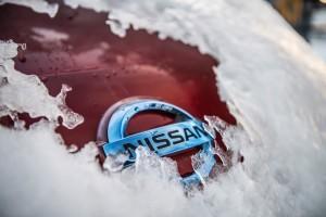 Nissan Leaf 2016 eingefroren Logo