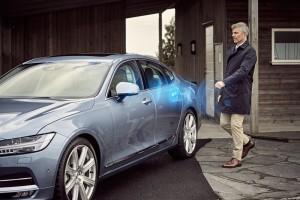 Volvo Digitaler Schlüssel 2016 tür öffnen