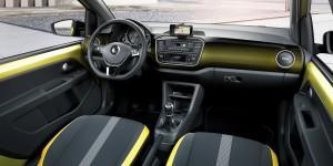 VW up! 2016 innen gelb cockpit