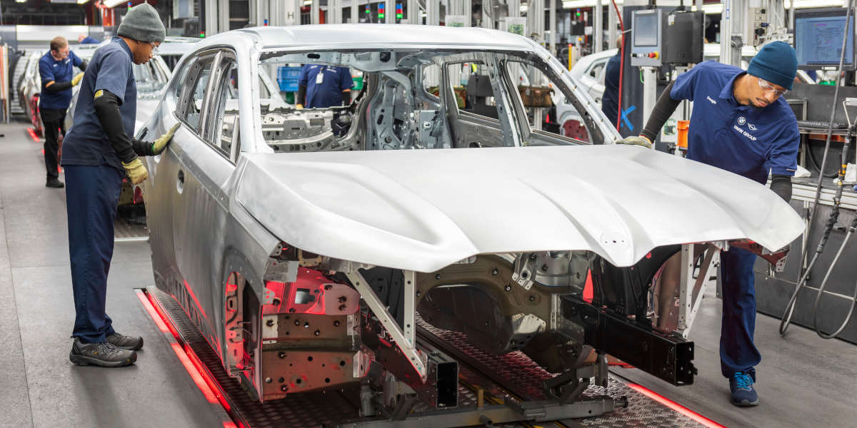 BMW Aluminium Produktion