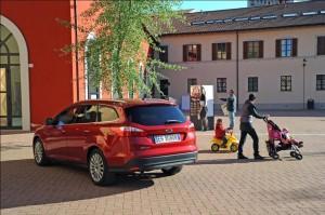 Der neue Ford Focus Turnier hinten