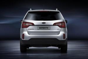 Der neue Kia Sorento Facelift 2012 hinten