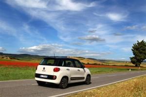 Der neue Fiat 500L hinten