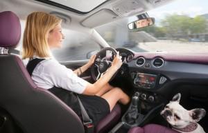 Der neue Opel Adam 2013 Cockpit