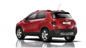 Der neue Chevrolet Trax 2012 hinten