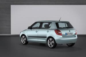 Der neue Skoda Fabia hinten