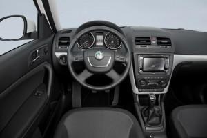 Der neue Skoda Yeti Greenline Cockpit