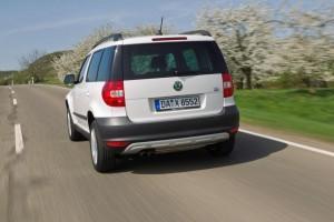 Der neue Skoda Yeti Greenline hinten