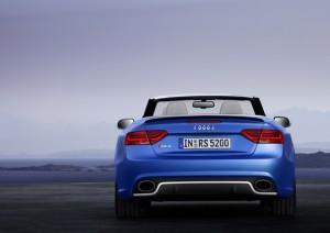 Das neue Audi RS5 Cabrio 2013 hinten