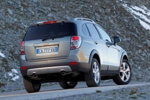 Der neue Chevrolet Captiva 2012 hinten