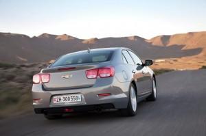 Der neue Chevrolet Malibu 2012 hinten