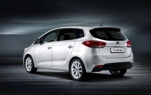 Der neue Kia Carens 2012 hinten