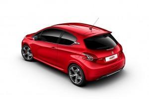 Der neue Peugeot 208 GTI hinten