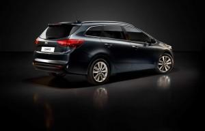 Der neue Kia cee'd SW 2012 hinten