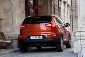 Der neue Kia Sportage hinten