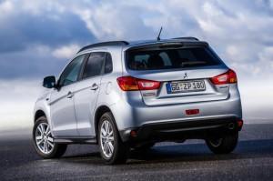 Der neue Mitsubishi ASX 2013 hinten