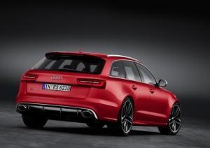 Der neue Audi RS6 Avant hinten