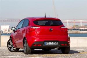 Der neue Kia Rio hinten