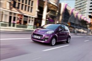 Der neue Peugeot 107 mit Facelift 2012