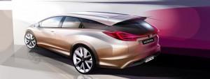 Der neue Honda Civic Wagon 2013 Studie