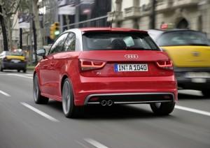 Der neue Audi A1 2013 hinten