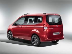 Der neue Ford Tourneo Courier 2014 hinten