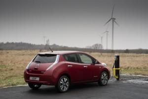 Der neue Nissan Leaf 2013 hinten