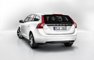 Der neue Volvo V60 Hyrid 2013 hinten