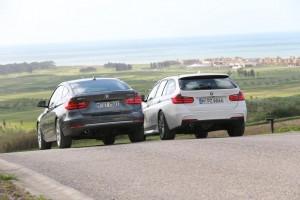 Der neue BMW 320d GT & Touring Test hinten