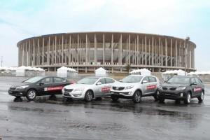 kia stellt fahrzeuge fuer confed-cup 2013