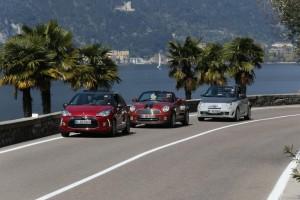 Abarth 500C Citroen DS3 Cabrio Mini Roadster