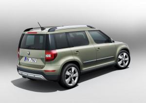 Skoda Yeti 2013 Facelift hinten