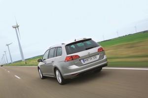 VW Golf 7 Variant hinten Test